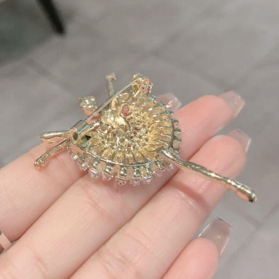 Picture of Zircon Dancing Girl Hijab Safety Pin For Girls Women - Hijab Pin