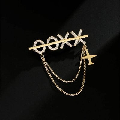 Picture of Cargo Plane tassel brooch Hijab Safety Pin For Girls Women - Hijab Pin