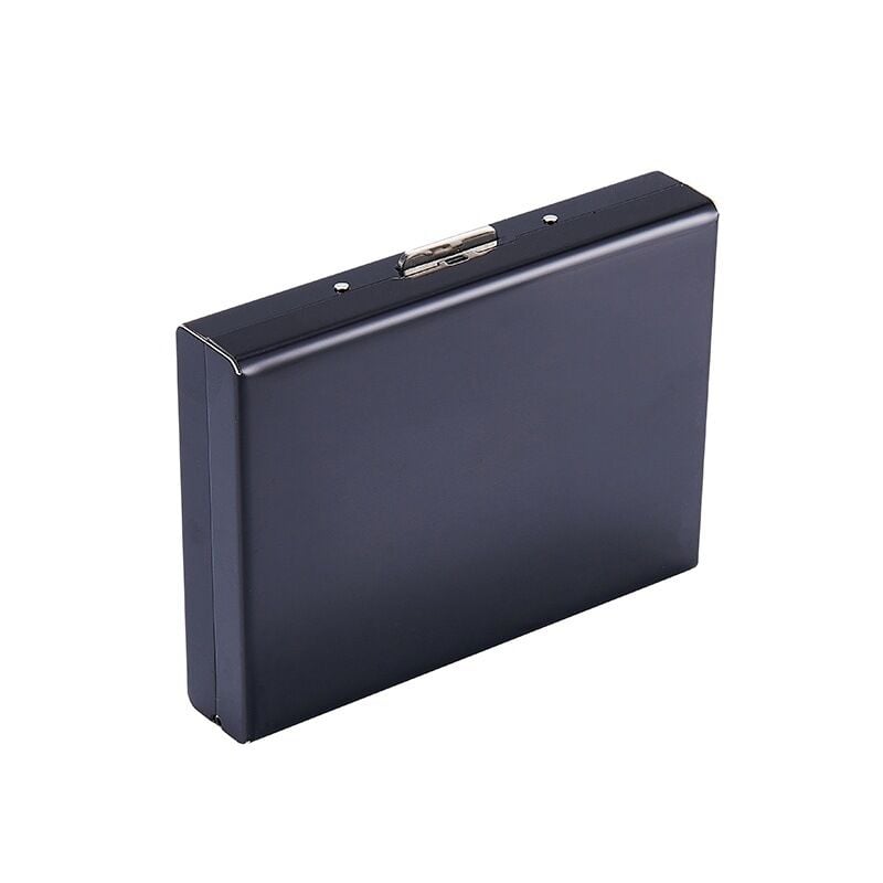 Picture of Unisex Stainless Steel Wallet for Men and Women - Ultra Thin RFID Blocking Metal Card Holder Style