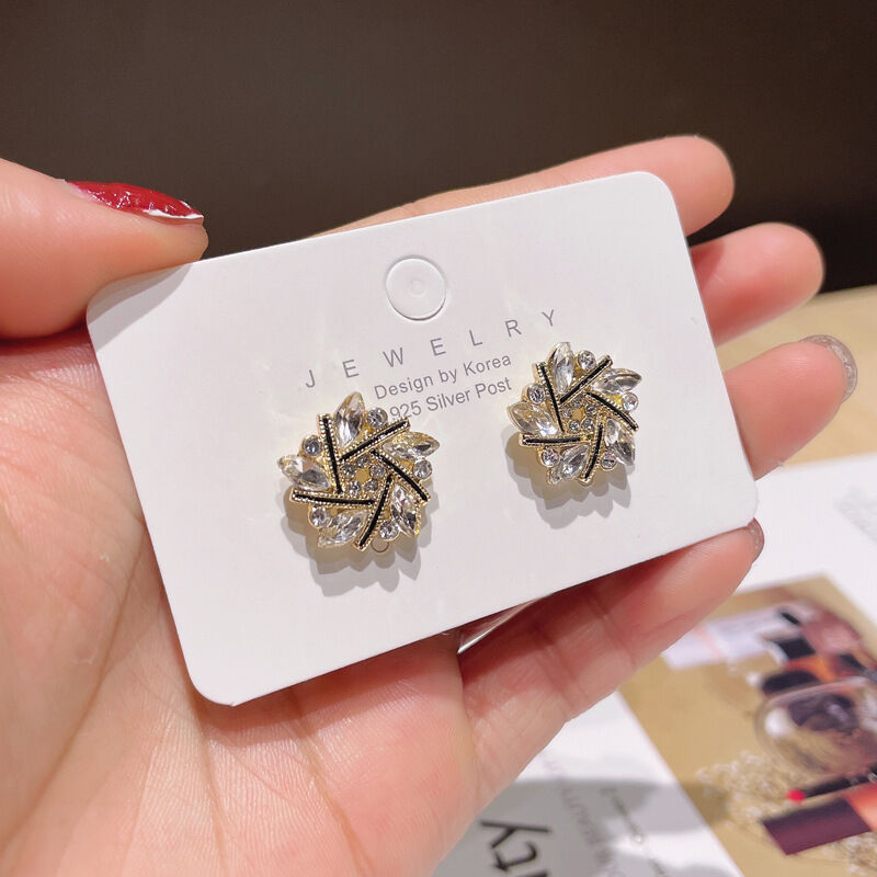 Picture of Trendsetter -Circle Dangle Earrings for Women Full Rhinestone Earrings Korean Fashion Cute Jewelry- Inventive Choice