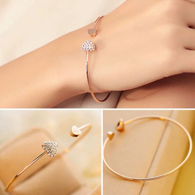 Picture of Love Bangles Women Crystal Cubic Zirconia bracelet or Bracelet For Womenet