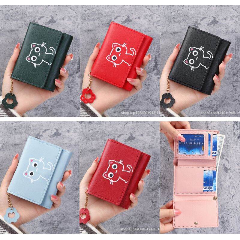 Picture of Stylish and Fashionable Ladies Mini wallet for Women Simple Stylish - Trendy Flower Printed Hand Bag for Girls/ Purse for Women Female Ladies