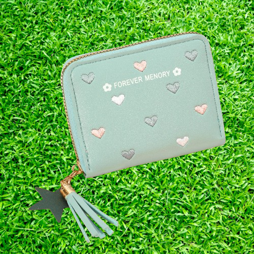 Picture of Women PU Leather Zipper Wallet Coin Purse Multi Card Holder