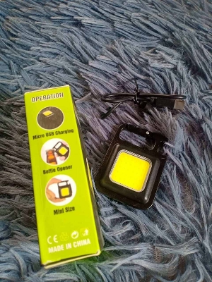 Picture of Mini Keychain Light USB Charging COB Work Light