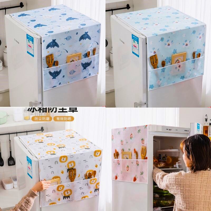 Picture of 1 Pcs Home Appliance Fridge Dust Pollution Cover or Fridge Dust Cover
