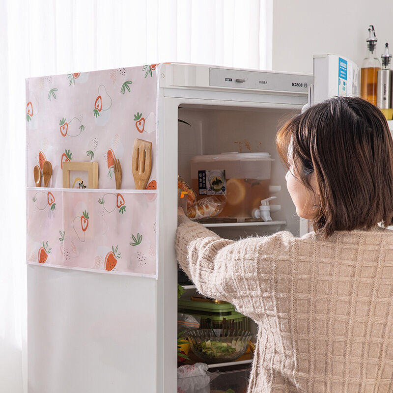 Picture of 1 Pcs Home Appliance Fridge Dust Pollution Cover or Fridge Dust Cover