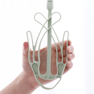 Picture of 2 Pcs 360 Degree Rotatable Shoes Drying Rack Plastic Storage Hook Convenient Superimposable Hanging Shoes Storage Rack Hanger Cloth, Bag, Cap Drying Hanger