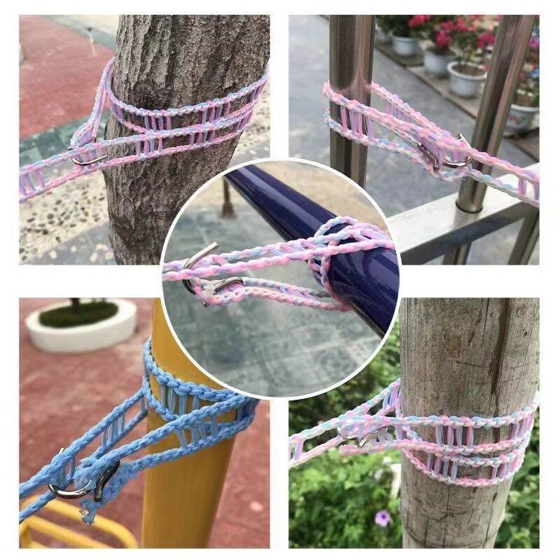 Picture of 5 Meter (16 Feet ) Strength Nylon Non-slip Drying Rack Rope Clothesline Outdoor Windproof Adjustable  With Hook Clothesline