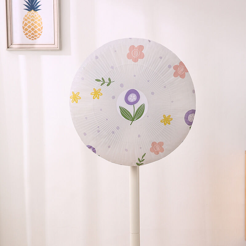 Picture of Washable Fan Dust Cover Kids Finger Protect Electric Fan Guard Proof Case Storage Bag Cover Stand Electric Fan Net Dust Cover