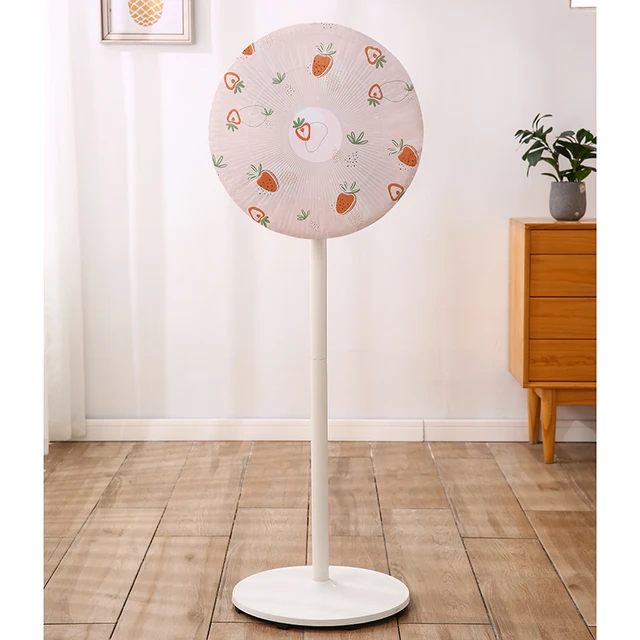 Picture of Washable Fan Dust Cover Kids Finger Protect Electric Fan Guard Proof Case Storage Bag Cover Stand Electric Fan Net Dust Cover