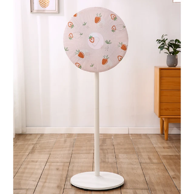 Picture of Washable Fan Dust Cover Kids Finger Protect Electric Fan Guard Proof Case Storage Bag Cover Stand Electric Fan Net Dust Cover