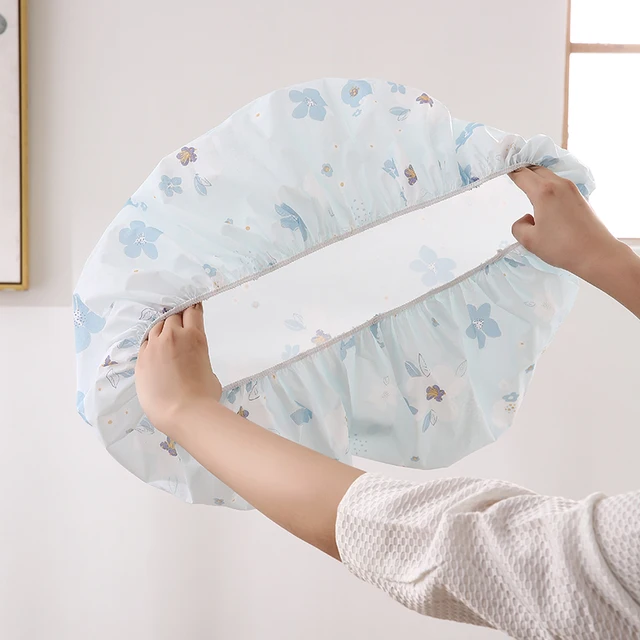 Picture of Washable Fan Dust Cover Kids Finger Protect Electric Fan Guard Proof Case Storage Bag Cover Stand Electric Fan Net Dust Cover