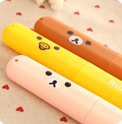 Picture of 1 Pcs travel plastic toothbrush case tooth brush box children kids travel toothbrush plastic case