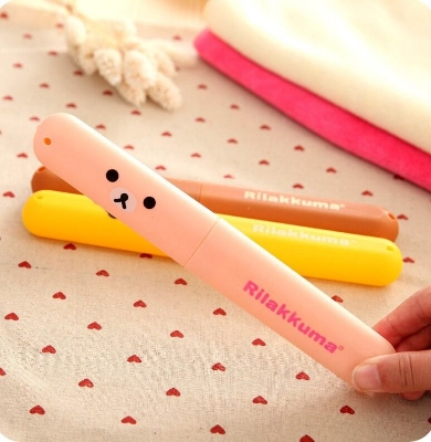 Picture of 1 Pcs travel plastic toothbrush case tooth brush box children kids travel toothbrush plastic case