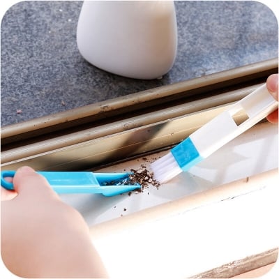 Picture of 1 Pcs Multifunction Keyboard window Gap cleaning brush Air Conditioner Slot Gutter Window Slot Cleaning Brush