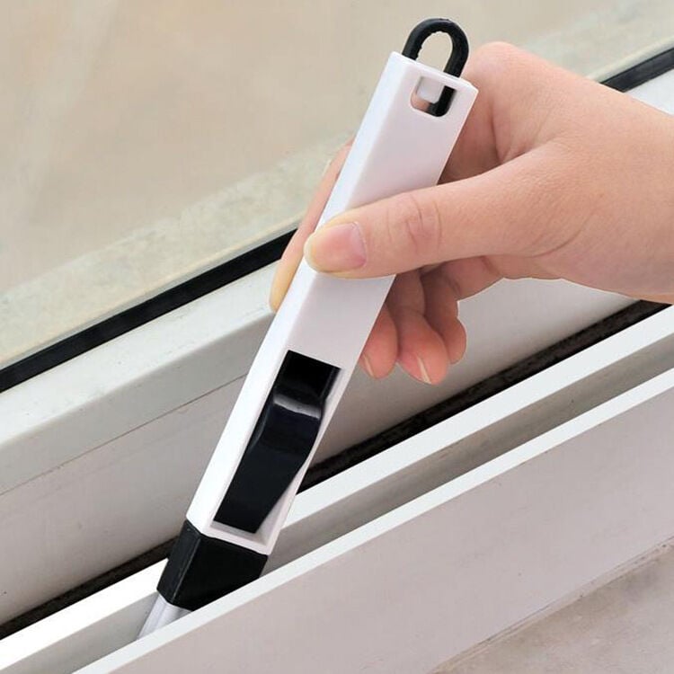 Picture of 1 Pcs Multifunction Keyboard window Gap cleaning brush Air Conditioner Slot Gutter Window Slot Cleaning Brush