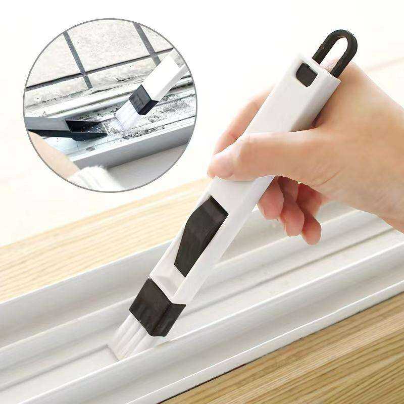 Picture of 1 Pcs Multifunction Keyboard window Gap cleaning brush Air Conditioner Slot Gutter Window Slot Cleaning Brush