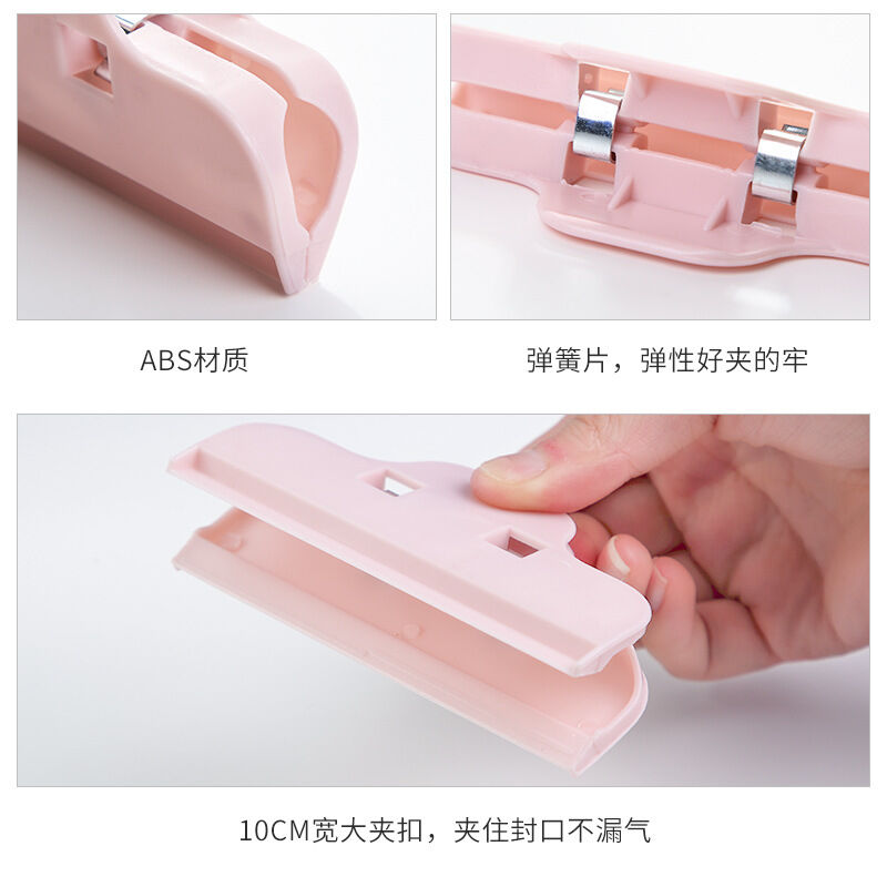 Picture of 3 Pcs Kitchen Snack Sealing Clip Moisture Proof Snack Plastic Food Sealing Clip