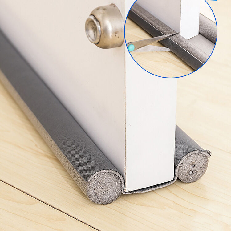 Picture of 2 Pcs High Quality Flexible Door Bottom Sealing Strip Stopper Door Weather strip Guard Wind Dust Blocker Flexible Door Gap and door Bottom seal