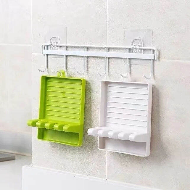 Picture of Kitchen Spoon Holders Pot Lid Rack Pot Lid Cooking Tool Tableware Storage Rack Chopsticks Holder Non-slip Spoons Pad Kitchen Utensil