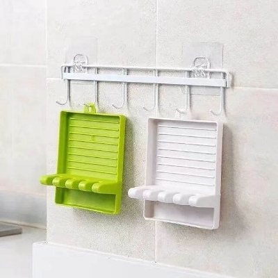 Picture of Kitchen Spoon Holders Pot Lid Rack Pot Lid Cooking Tool Tableware Storage Rack Chopsticks Holder Non-slip Spoons Pad Kitchen Utensil