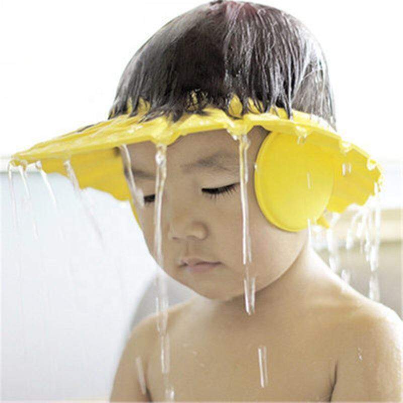 Picture of Baby Shower Cap Adjustable Hair Wash Hat