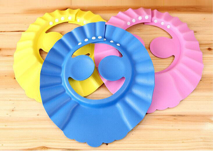 Picture of Baby Shower Cap Adjustable Hair Wash Hat