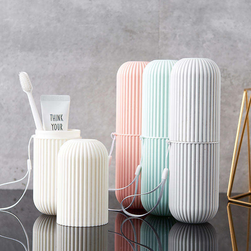 Picture of 1 Pcs Travel Toothpaste Toothbrush Storage Case Holder Case Plastic Tooth Brush Container