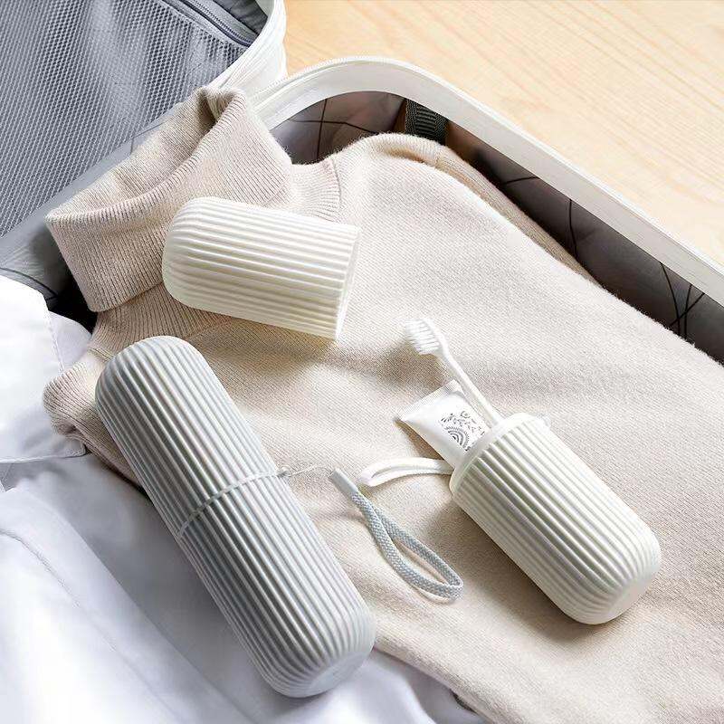 Picture of 1 Pcs Travel Toothpaste Toothbrush Storage Case Holder Case Plastic Tooth Brush Container