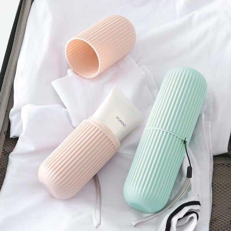 Picture of 1 Pcs Travel Toothpaste Toothbrush Storage Case Holder Case Plastic Tooth Brush Container