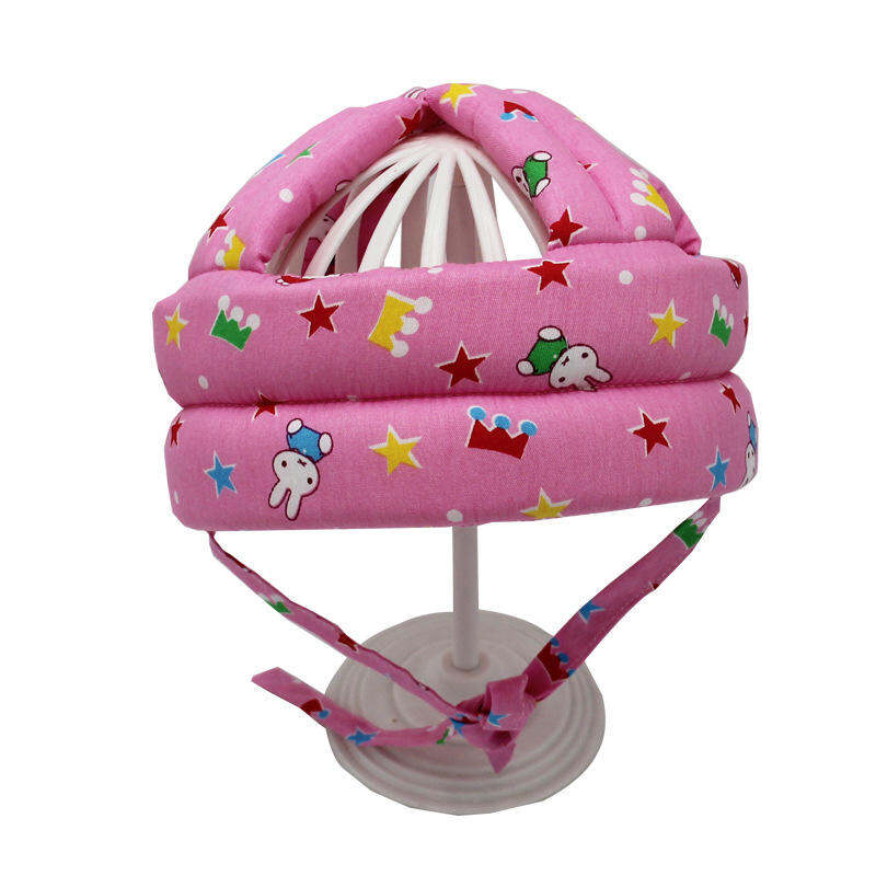 Picture of Baby Safety Helmet Toddler Infant Hat Helmets Learn to Walk Hat Baby Protective Play Helmet Soft Comfortable Harnesses Hat