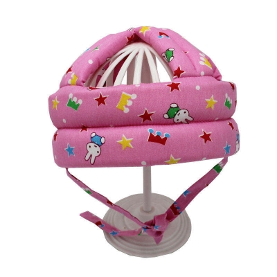 Picture of Baby Safety Helmet Toddler Infant Hat Helmets Learn to Walk Hat Baby Protective Play Helmet Soft Comfortable Harnesses Hat