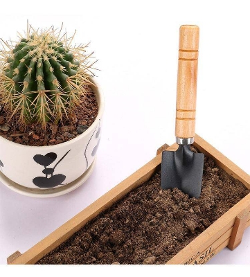 Picture of 3Pcs Set Gardening Tools Raise Flowers Rake Planting Vegetables Flowers Succulent Small Shovel Tool Shovel Potting Supplies