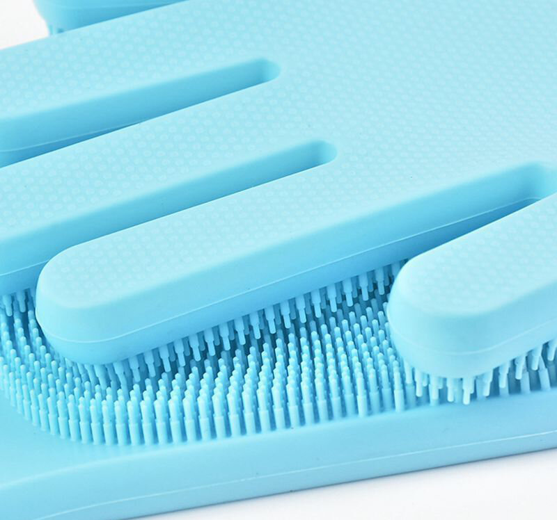 Picture of Magic cleaning kitchen household dishwashers Waterproof cleaning household Silicon Dishwashing Gloves