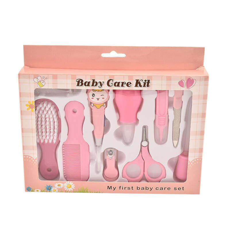 Picture of 10pcs Children Toddler Baby Care Tools Set Nail Trimmer, Comb, Toothbrush & Baby Healthcare Grooming Kit