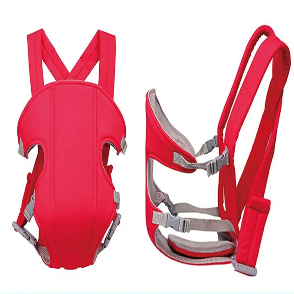 Picture of High Quality Baby hands free Baby Wrap Carrier Infant and Child Sling Simple Pre-Wrapped Holder for Baby wearing newborns