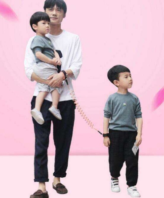Picture of Baby Harness Anti-Lost Wrist Link Kids Outdoor Walking Hand Belt Wristband Safety Leash for Children