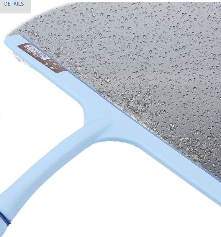 Picture of Silicone Anti-Slip Glass Wiper Cleaner Household Window Cleaning Tool with Plastic Handle for Floor and Shower Use
