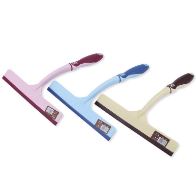 Picture of Silicone Anti-Slip Glass Wiper Cleaner Household Window Cleaning Tool with Plastic Handle for Floor and Shower Use
