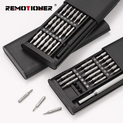 Picture of 24 in 1 precision magnetic screw driver bits repair multi-set mobile phone repair and disassembly screwdriver Tool set