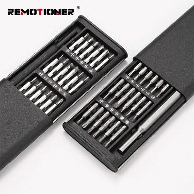 Picture of 24 in 1 precision magnetic screw driver bits repair multi-set mobile phone repair and disassembly screwdriver Tool set
