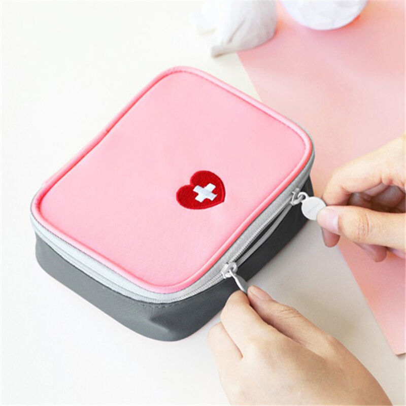 Picture of Travel storage bag new love emergency rescue bag, small medicine package, epidemic prevention bag, Korean style storage medical first aid kids