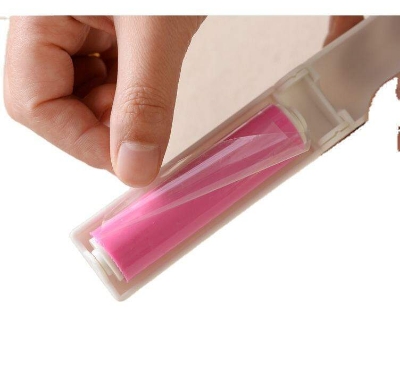 Picture of Foldable Mini Lint Roller Cleaning Brush Extra Sticky Pet Hair Clothes Sticky Lint Rollers Fuzz Fabric Shaver Portable Lint