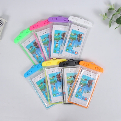Picture of 1 Pcs Universal Waterproof Case mobile phone cases universal water proof phone pouch waterproof floating phone bag with lanyard