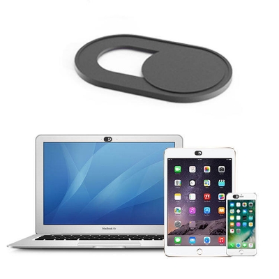 Picture of 2 pcs x Ultra-Thin PVC Webcam Cover Self-Adhesive Mobile Laptop Front Camera Cover Slider Protector Webcam Cover Slider Laptop Camera Cover Slide Blocker for Computer Tablet Phone