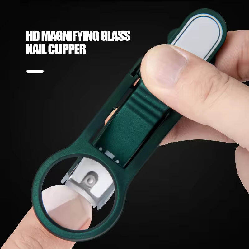 Picture of Magnifying Glass Nail Clippers Nail Clippers Elderly and Children Multifunctional Large Opening Pliers Nail Clippers