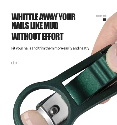 Picture of Magnifying Glass Nail Clippers Nail Clippers Elderly and Children Multifunctional Large Opening Pliers Nail Clippers