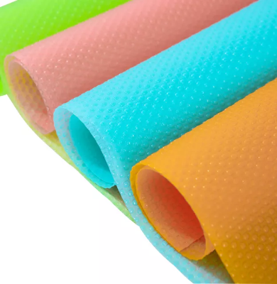 Picture of 4 Pcs Set  Refrigerator Waterproof Pad Antifouling Mildew Moisture Can Be Cut Washed Pad Fridge Mats