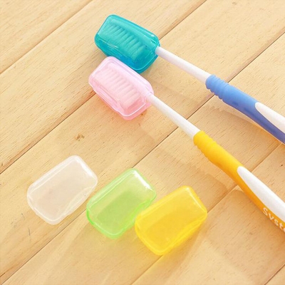 Picture of 5 Pcs Set Toothbrush Holders Travel Toothbrush Covers for Travel Head Covers Protector Brush