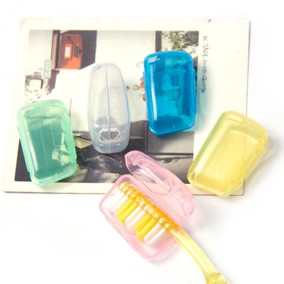 Picture of 5 Pcs Set Toothbrush Holders Travel Toothbrush Covers for Travel Head Covers Protector Brush